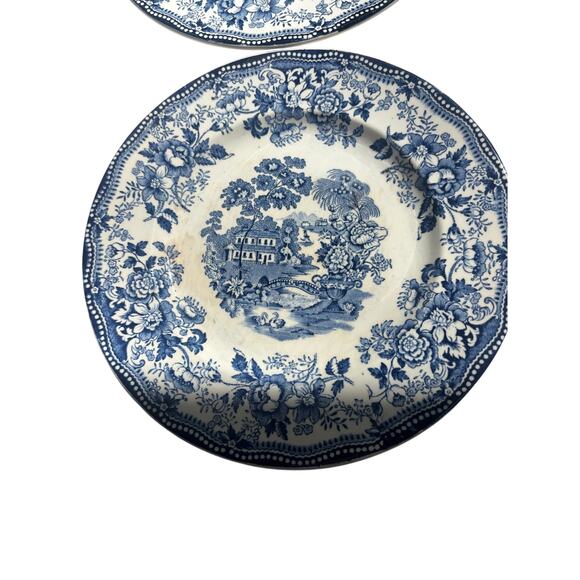 Royal Staffordshire "Tonquin" pattern Dessert Plate Designed by Clarice Cliff - Picture 8 of 9